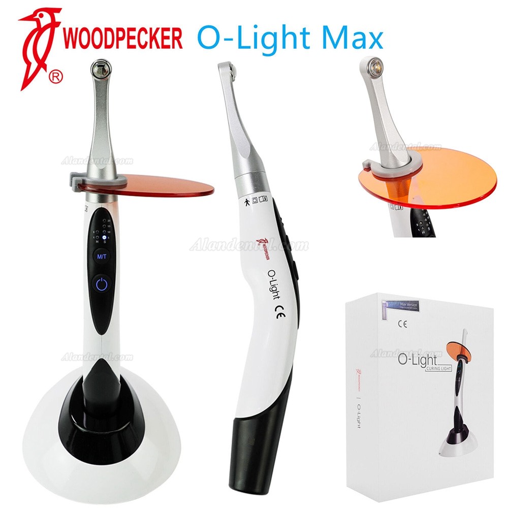 Woodpecker O-Light MAX Dental LED Curing Light Metal Head 1 Second Cure
